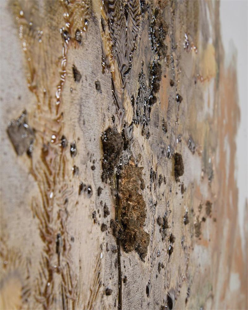 Chen Qi's Gilt And Charcoal