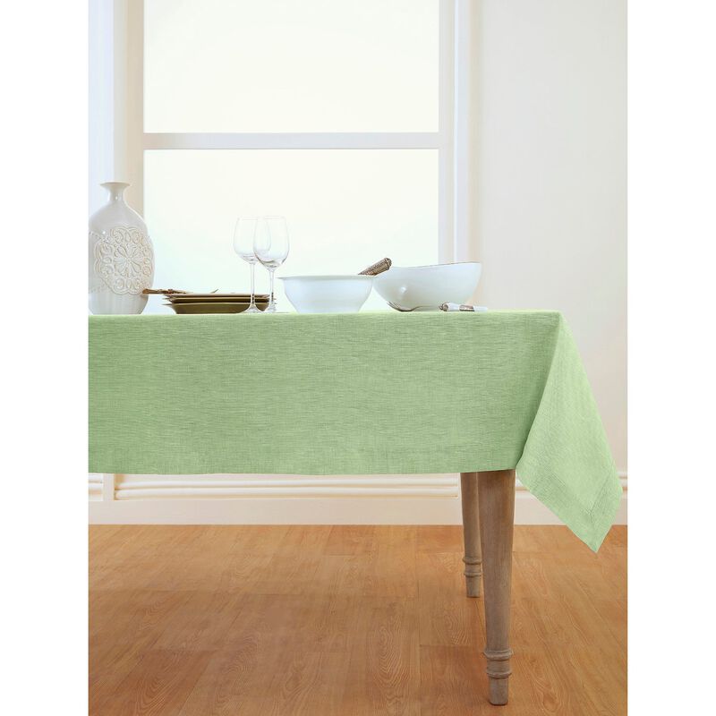 Solino Home 100% Pure Linen Tablecloth | Athena for Spring and Easter