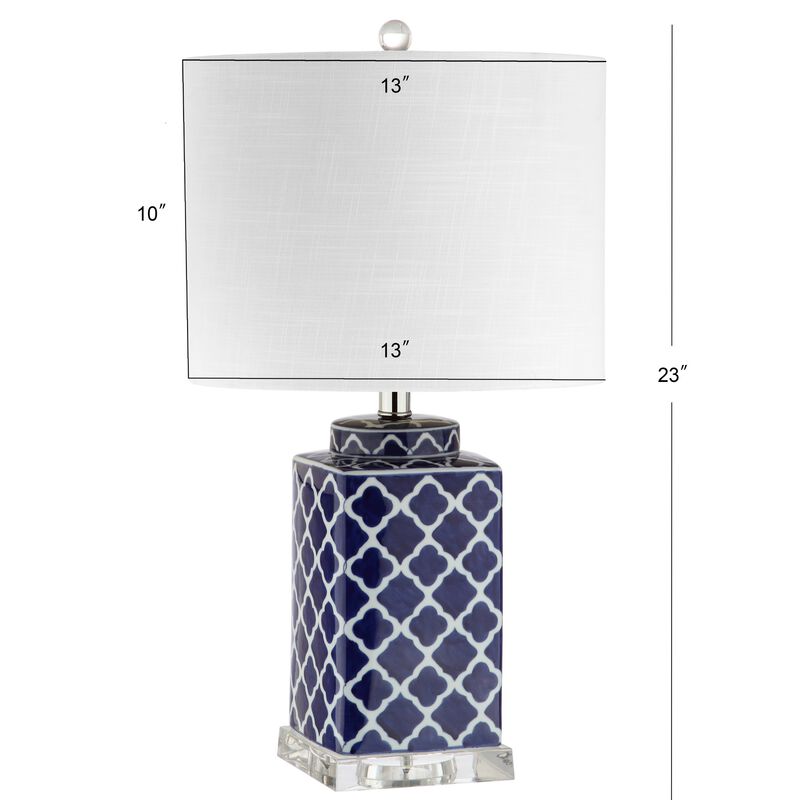 Clarke Chinoiserie LED Table Lamp