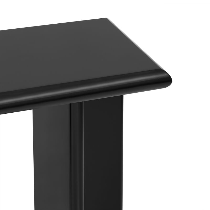 Merax Modern Entryway Console Table with L-Shaped Legs
