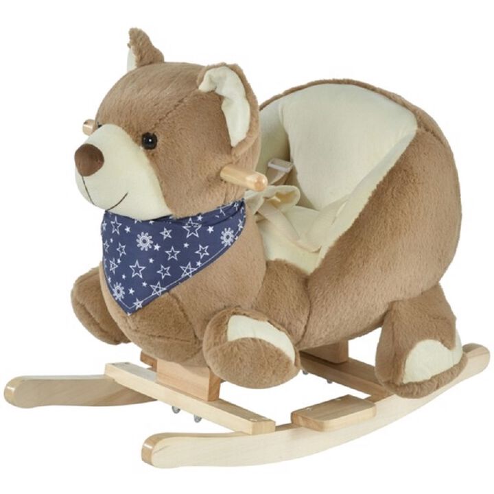 Baby Rocking Horse, Soft Plush Toy for Infants and Toddlers, Safe & Fun Ride