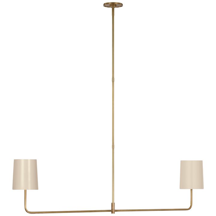 Go Lightly 54" Two Light Linear Chandelier