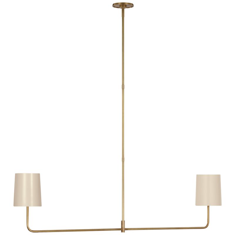 Go Lightly 54" Two Light Linear Chandelier