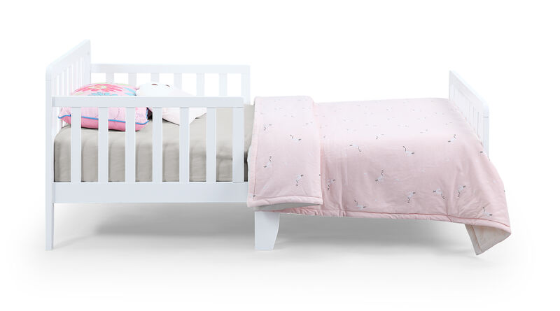 Olive & Opie Jax Toddler Bed White