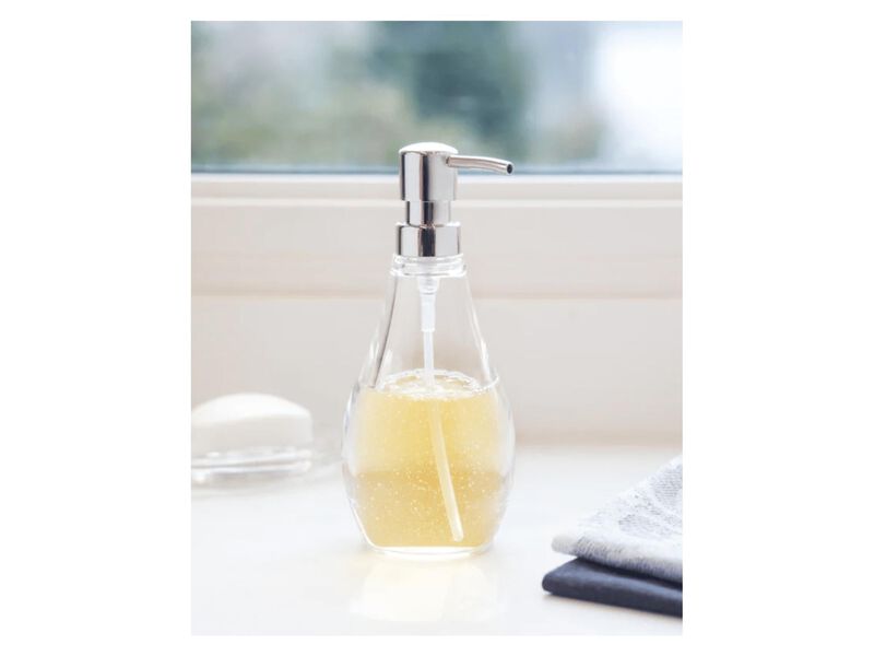 Umbra Droplet Soap Pump, Clear