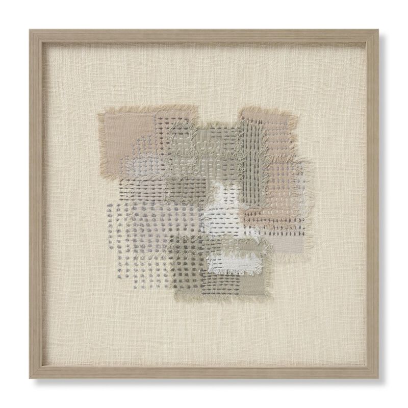 Bluff Beige Grey Wall Art
