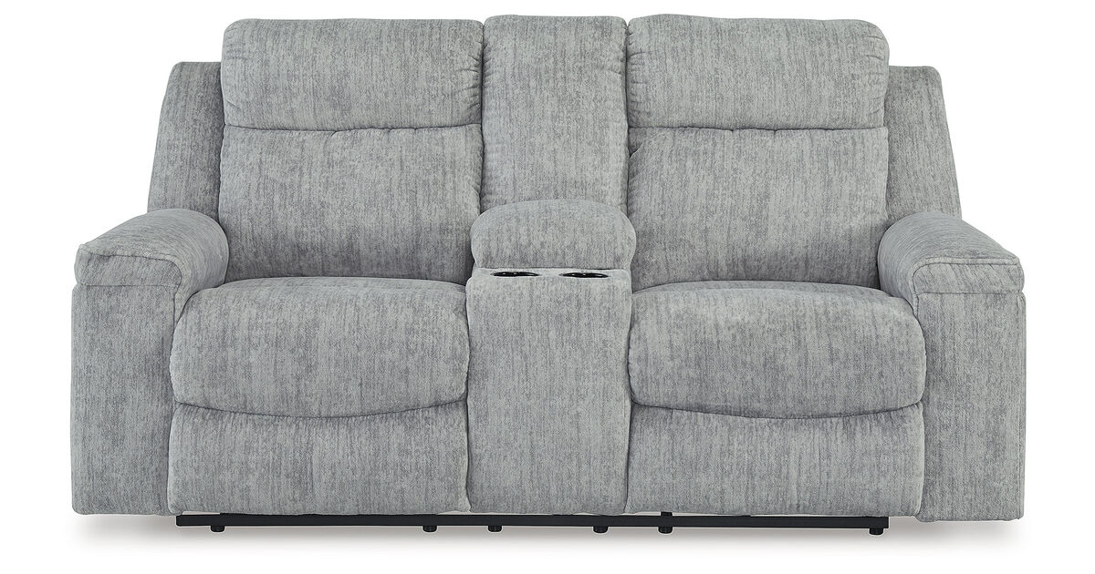Buntington Reclining Loveseat W/Console