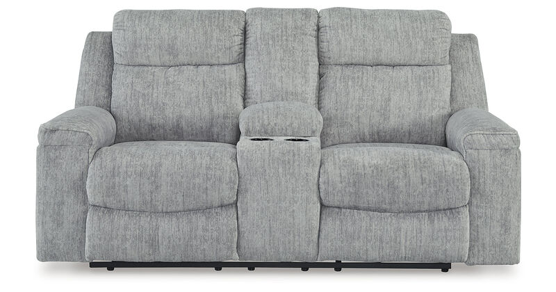 Buntington Reclining Loveseat W/Console