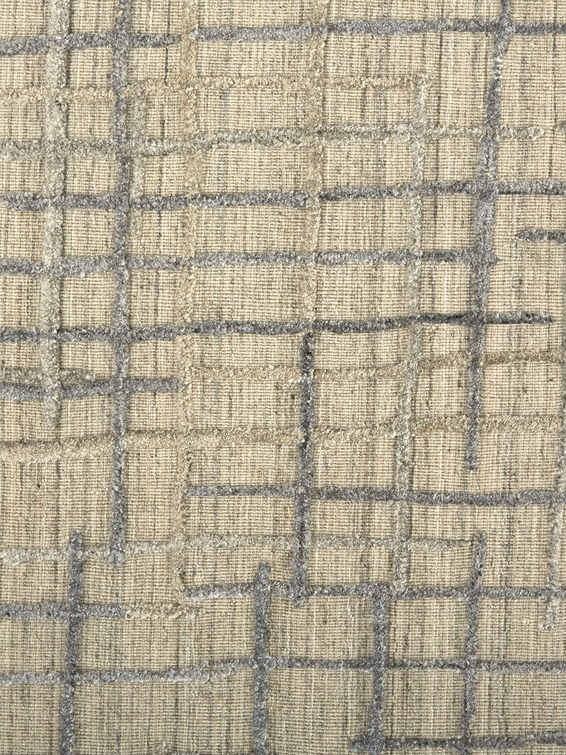 Kirkwood T8001 Beige/Silver 8' x 10' Rug By Thom Filcia
