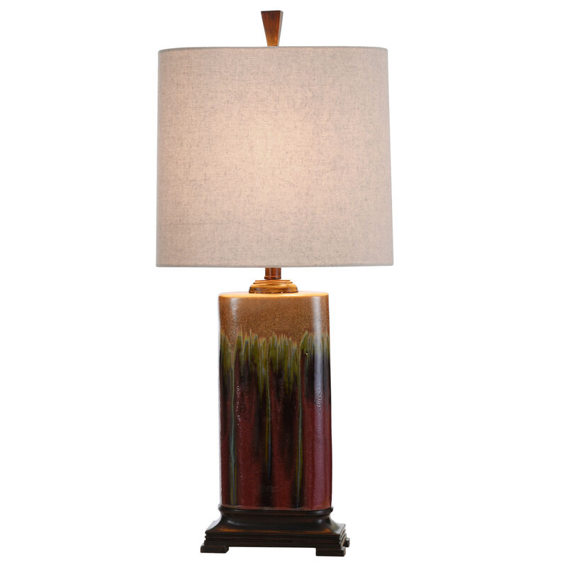 Classic Drip Glaze Table Lamp (Set of 2)