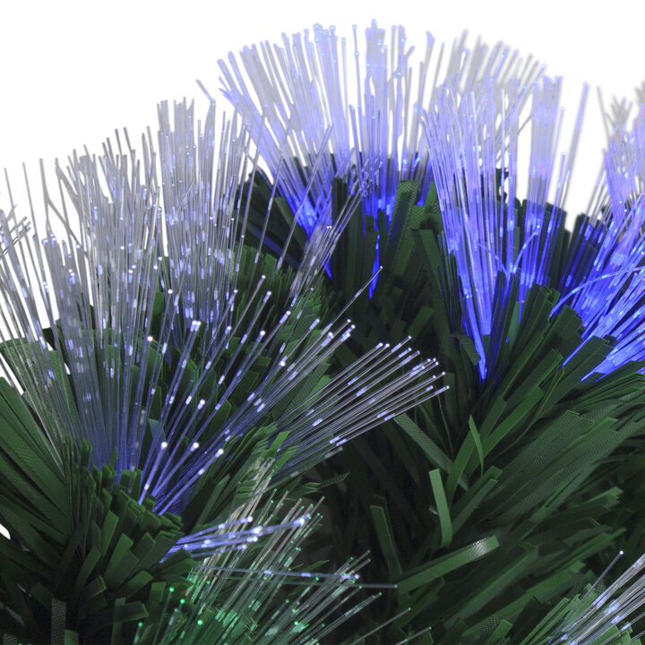 9'  Multi-Function Color Changing Fiber Optic Artificial Pine Christmas Garland