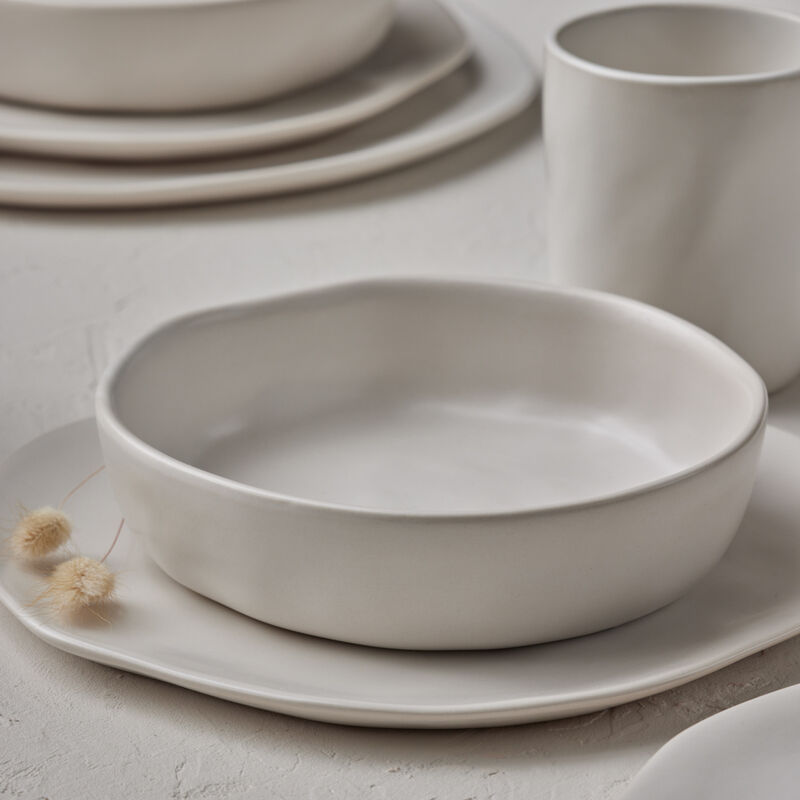 Stone by Mercer Project Hekonda Stoneware 16 Piece Dinnerware Set