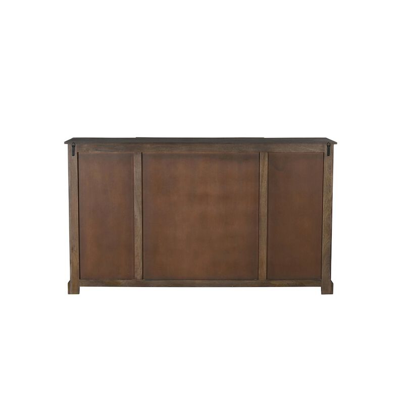 Taran Designs Lennox 4-door Carved Solid Wood Sideboard