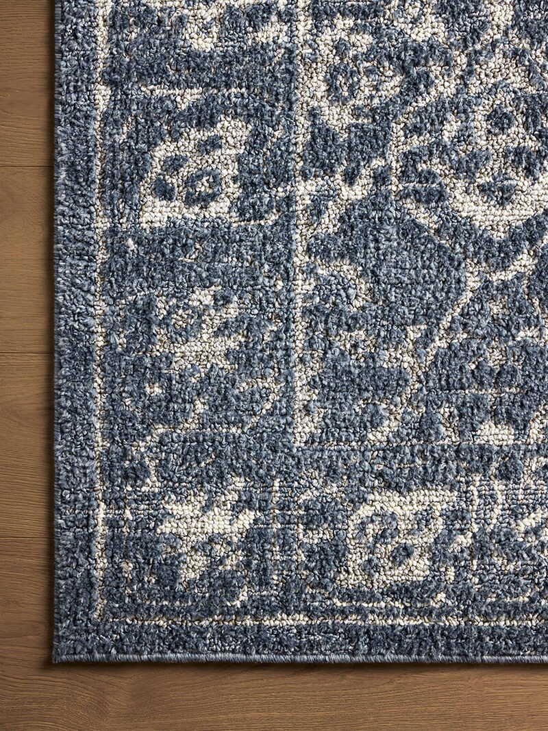 Gigi Navy/Stone 7'10" x 10' Area Rug by Magnolia Home by Joanna Gaines x Loloi