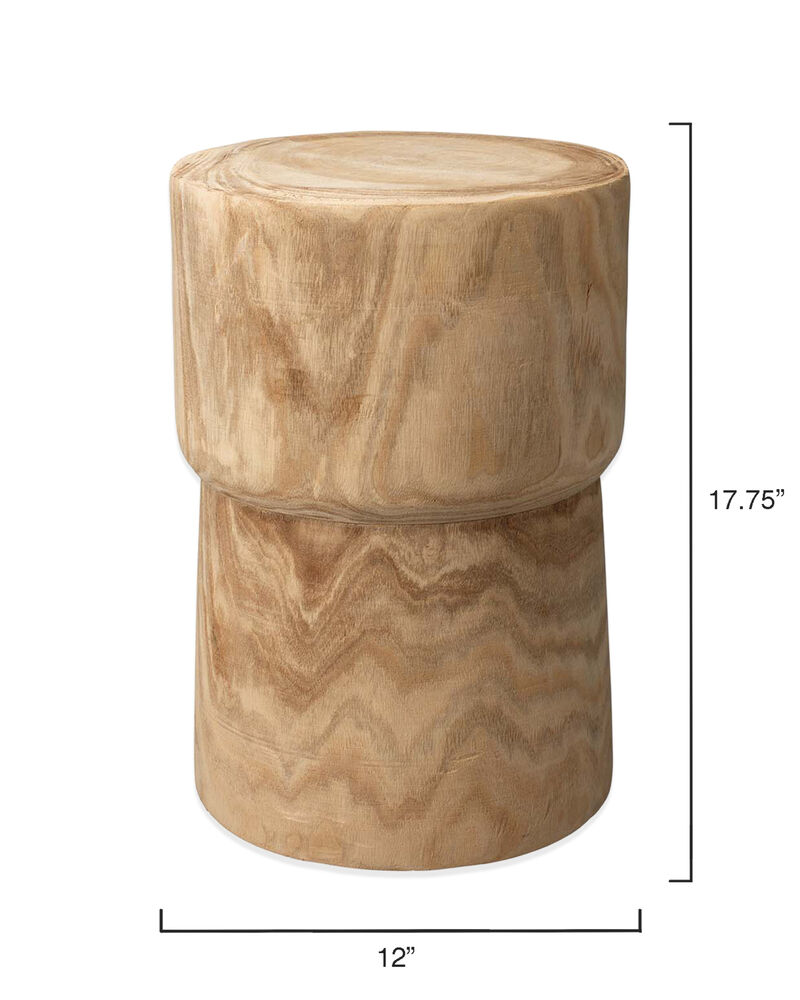 Yucca Wood Side Table