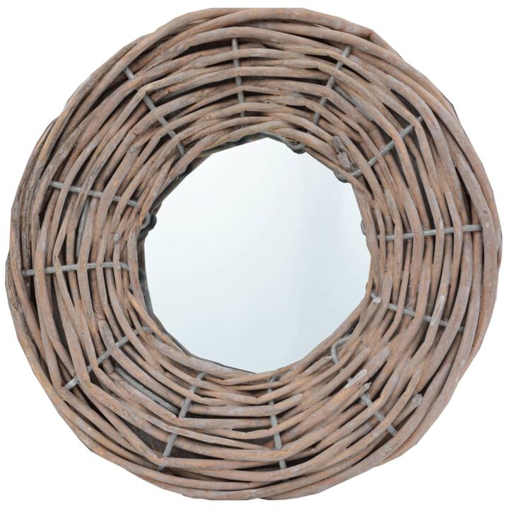 vidaXL Mirrors 3 pcs 5.9" Wicker