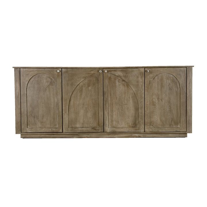 Alex Hamilton Archie Solid Wood Sideboard in North Creek Brown