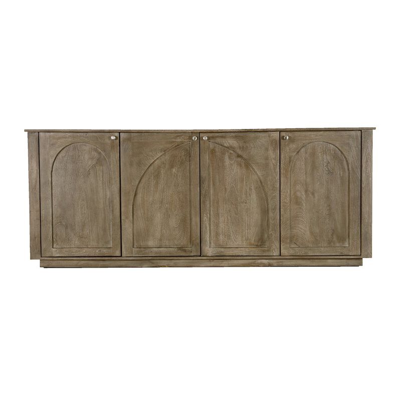 Alex Hamilton Archie Solid Wood Sideboard in North Creek Brown