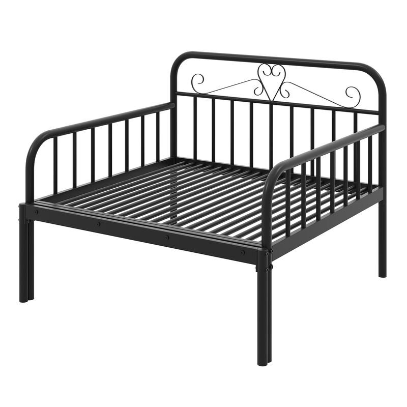 Daybed to Bed with Guardrails and Armrests for Safe and Versatile Sleeping Space