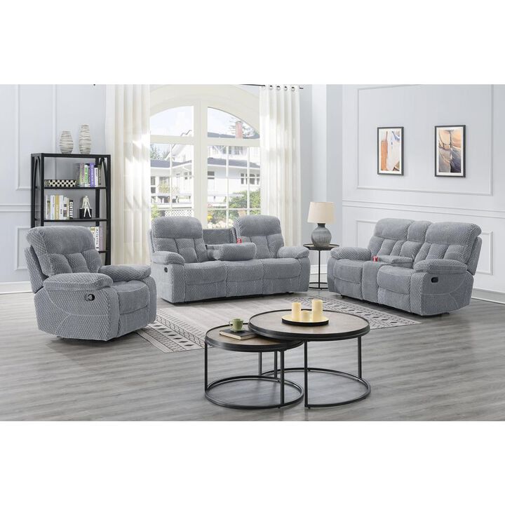New Classic Furniture Bravo  Glider Recliner-Stone