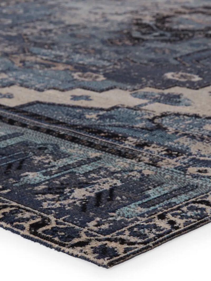Polaris Cicero Blue 5'3" x 7'6" Rug