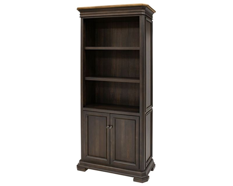 Executive Bookcase With Doors