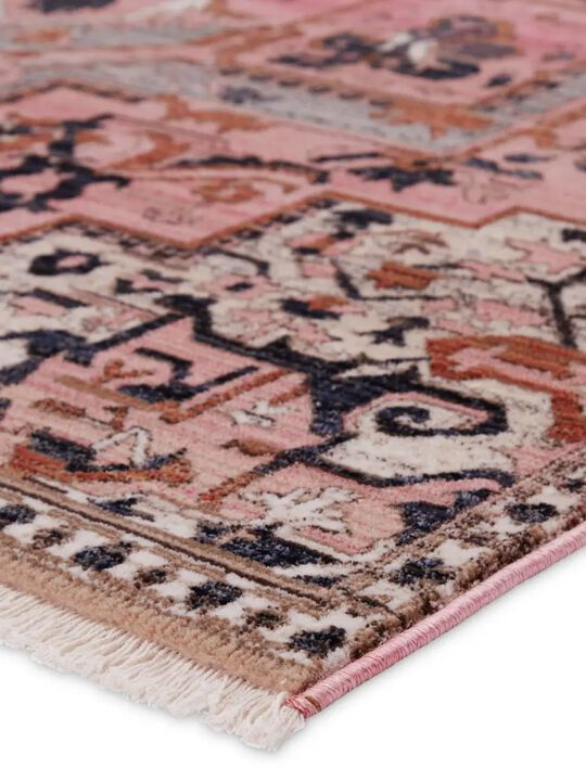 Zefira Bellona Pink 5' x 8' Rug