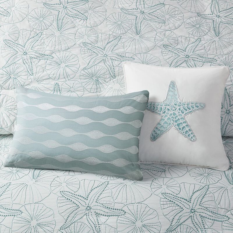 Gracie Mills Celina Coastal Duvet Cover Set