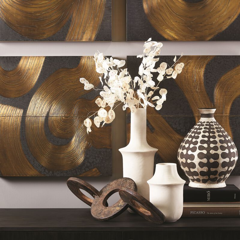 Interlock Round Vase