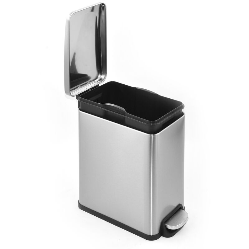 2.6 Gallon  Slim Stainless Steel Trash Can