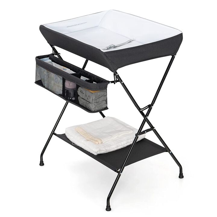 Hivvago Folding  Wide Nursery Diaper Baby  Changing Table