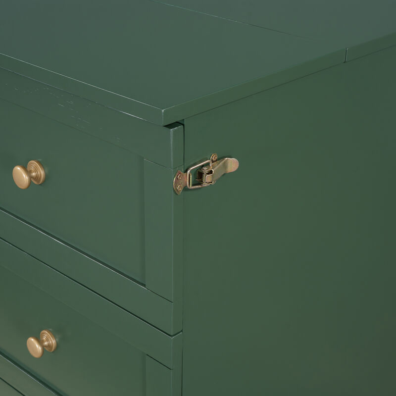 Merax Murphy Bed with Large Drawers