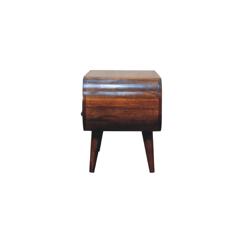 Artisan Furniture Chestnut Circular  Solid Wood 2 Drawer TV Stand