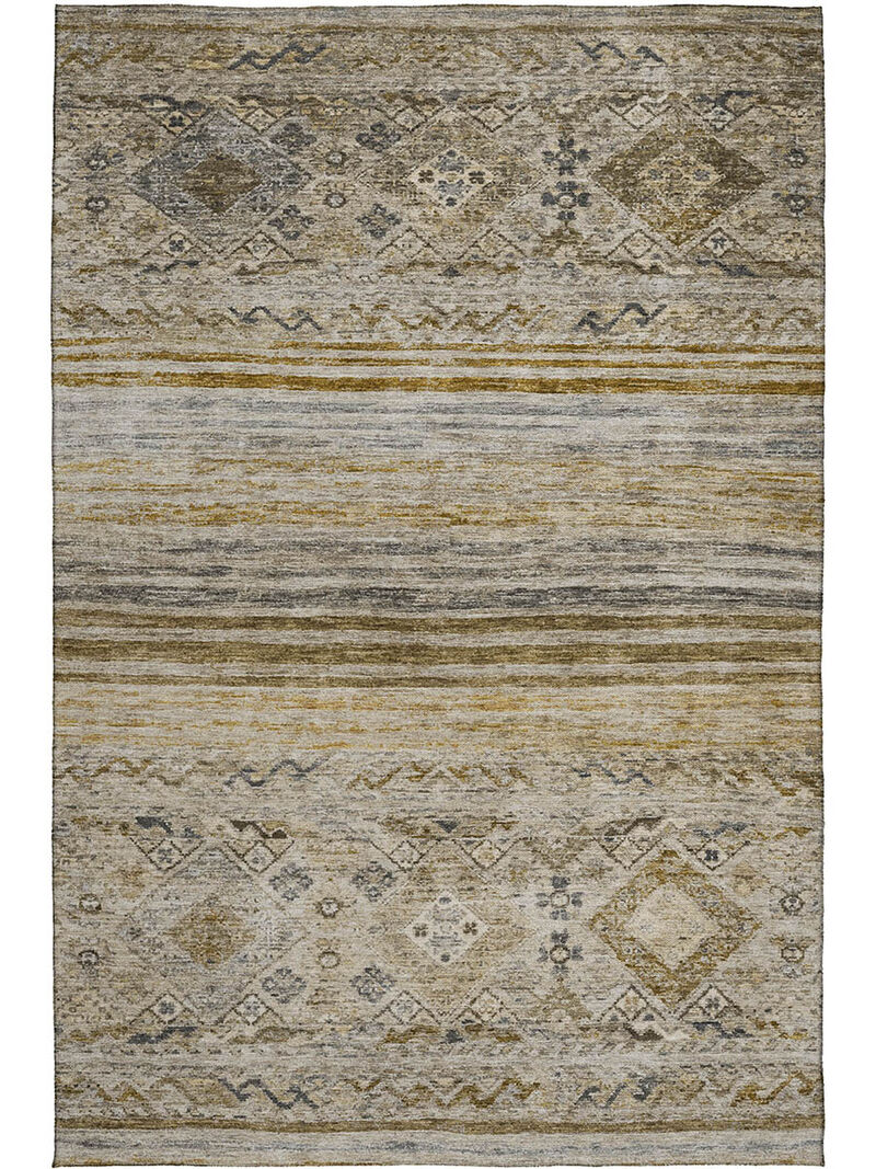 Karaj KJ4 Brown 10' x 14' Rug