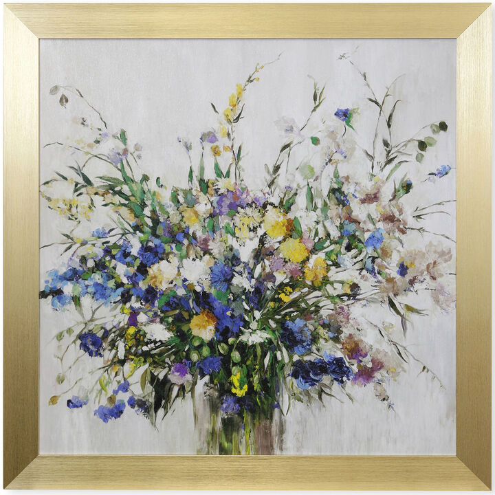 Wild Flower Bouquet Framed Print