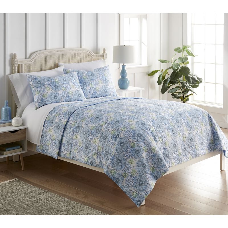 Seersucker 6-in-1 Quilt Set Americana Stripe