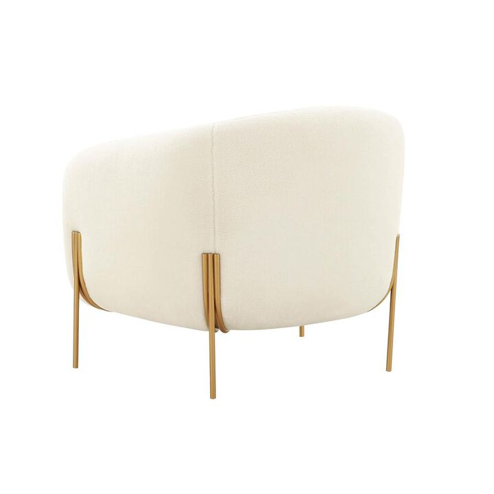 Belen Kox Cozy Shearling Accent Chair, Belen Kox