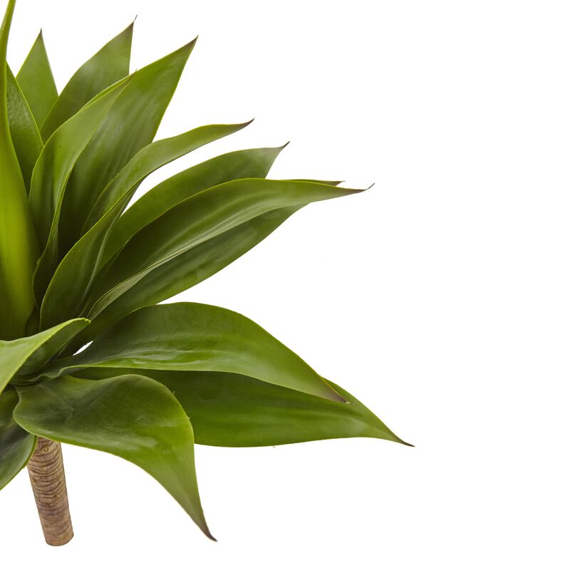 Hivvago 32" Agave Plant w/Stem Green