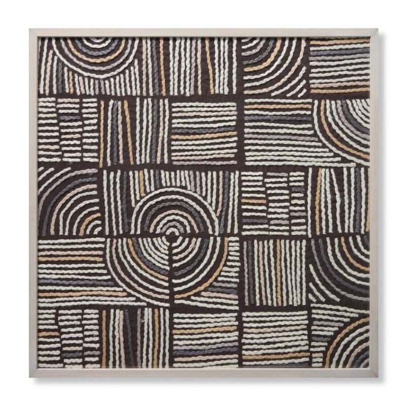 Lexicon Brown Beige Wall Art