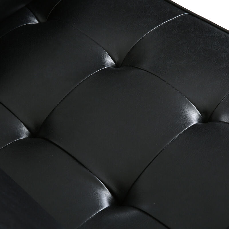 Merax Modern Wide Seat Single Sofa Accent Chair