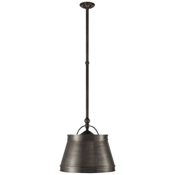 Sloane Single Shop Light in Bronze
