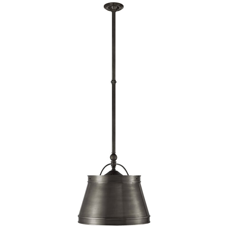 Sloane Single Shop Light in Bronze