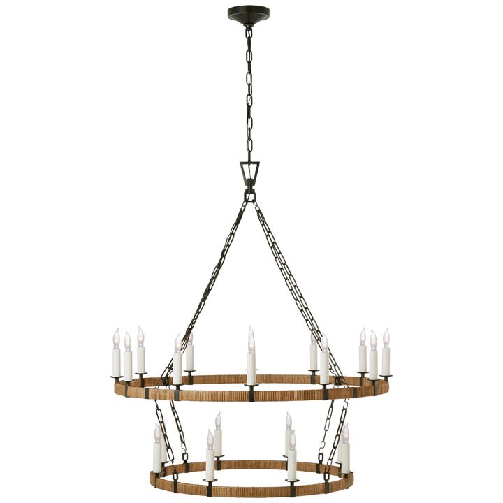 Darlana Large Two-Tier Chandelier