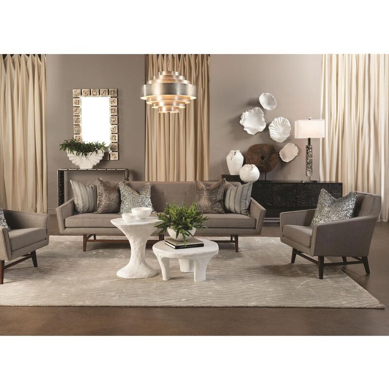 Maitake Wall Decor-Criss Cross White
