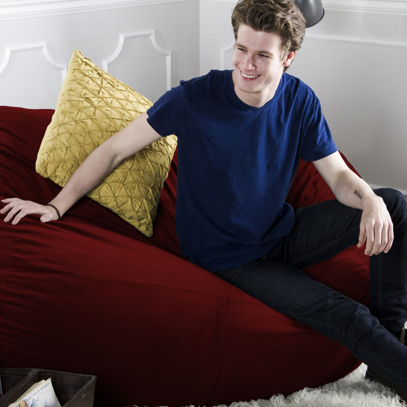 Jaxx 5.5 Foot Lounger Bean Bag Loveseat