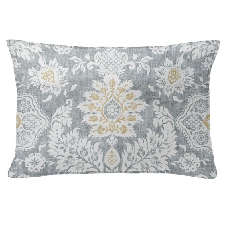 6ix Tailors Fine Linens Osha Barley/Gray Decorative Throw Pillows