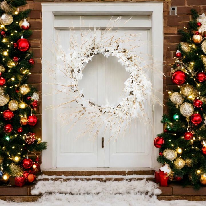 Blossom Wreath – Elegant Floral Décor for Home, Door, or Seasonal Accent Pieces