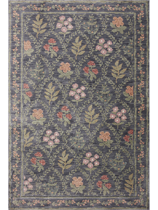 Fiore FIO04 Charcoal 5' x 7'10" Rug