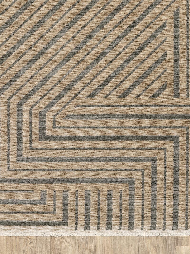 ECHO 01 GREY/BEIGE 5X8