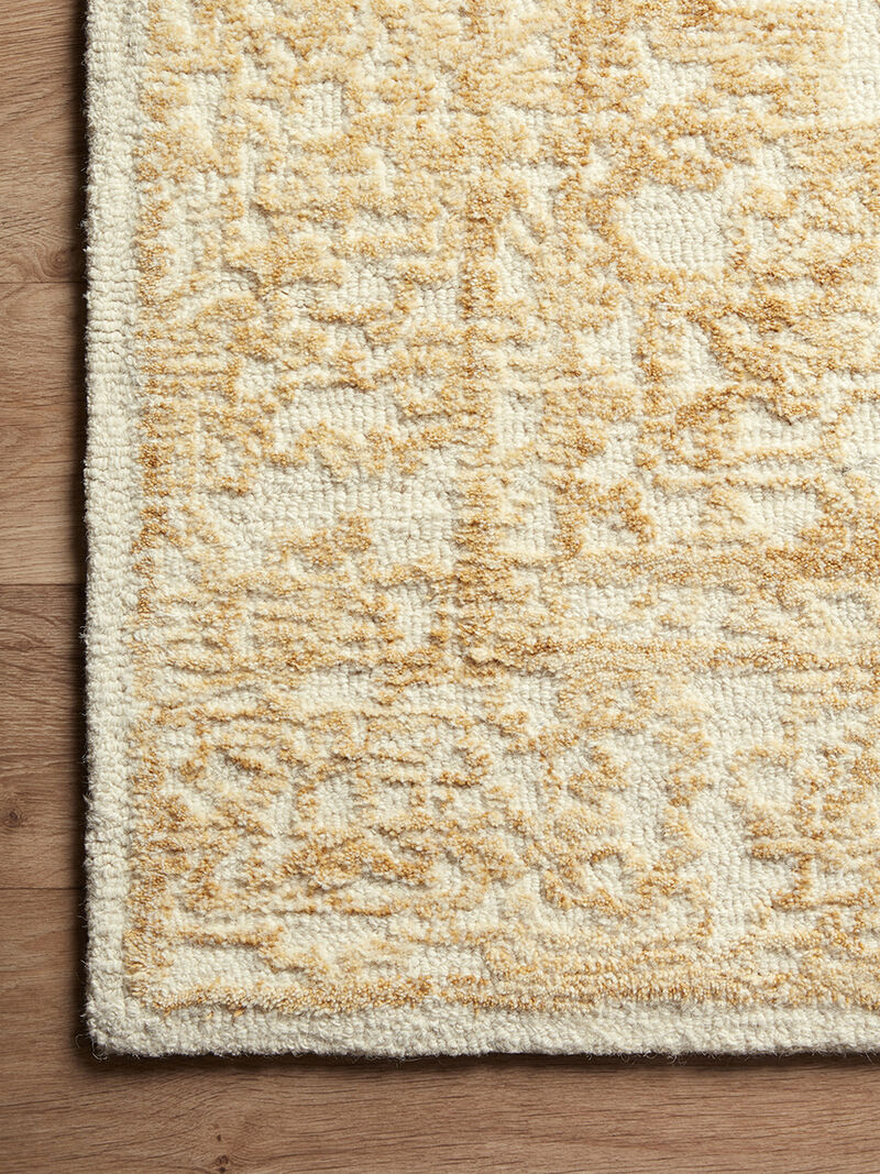 Annie ANN03 White/Gold 7'9" x 9'9" Rug